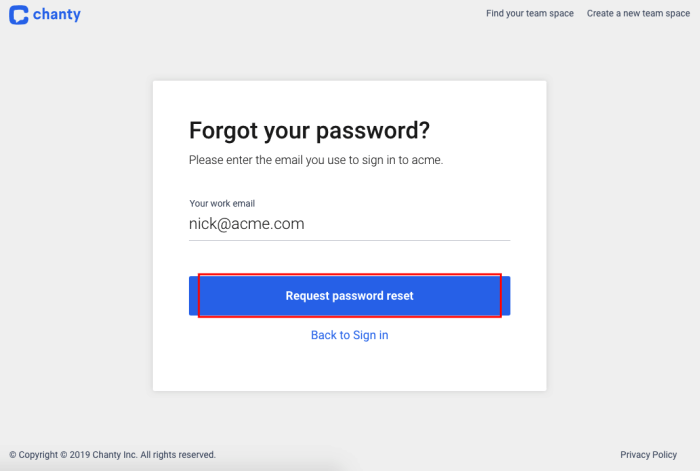 Solusi lupa password akun CHUTOGEL